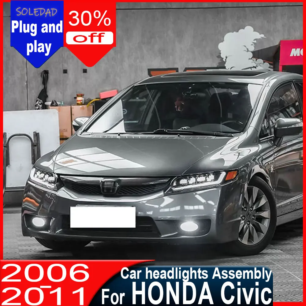 headlights For Honda Civic LED Headlight 2006-2011 8th FA1 Modified Front DRL Turn Signal LED Lights Assembly Accessories
headlights For Honda Civic LED Headlight 2006-2011 8th FA1 Modified Front DRL Turn Signal LED Lights Assembly Accessories