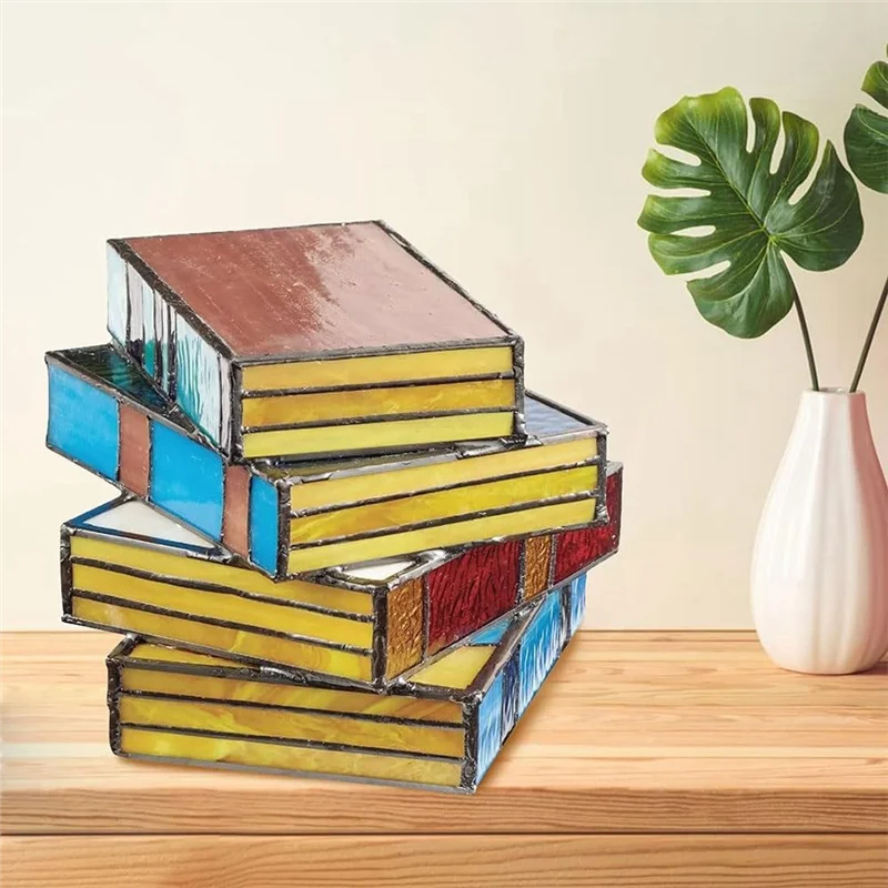 A76K Glass Stacked Books Lamp,Stacked Books Glass Lamp,Handcrafted Glass Lamp,Reading Nook Lighting Vintage Table Lamp Durable 
A76K Glass Stacked Books Lamp,Stacked Books Glass Lamp,Handcrafted Glass Lamp,Reading Nook Lighting Vintage Table Lamp Durable