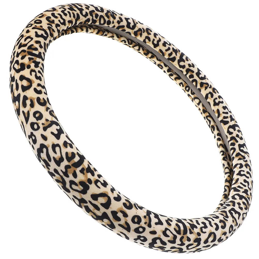 Leopard Print Steering Wheel Cover Comfortable Non Car Decorative Protective Warm Gripping for Trucks
Leopard Print Steering Wheel Cover Comfortable Non Car Decorative Protective Warm Gripping for Trucks