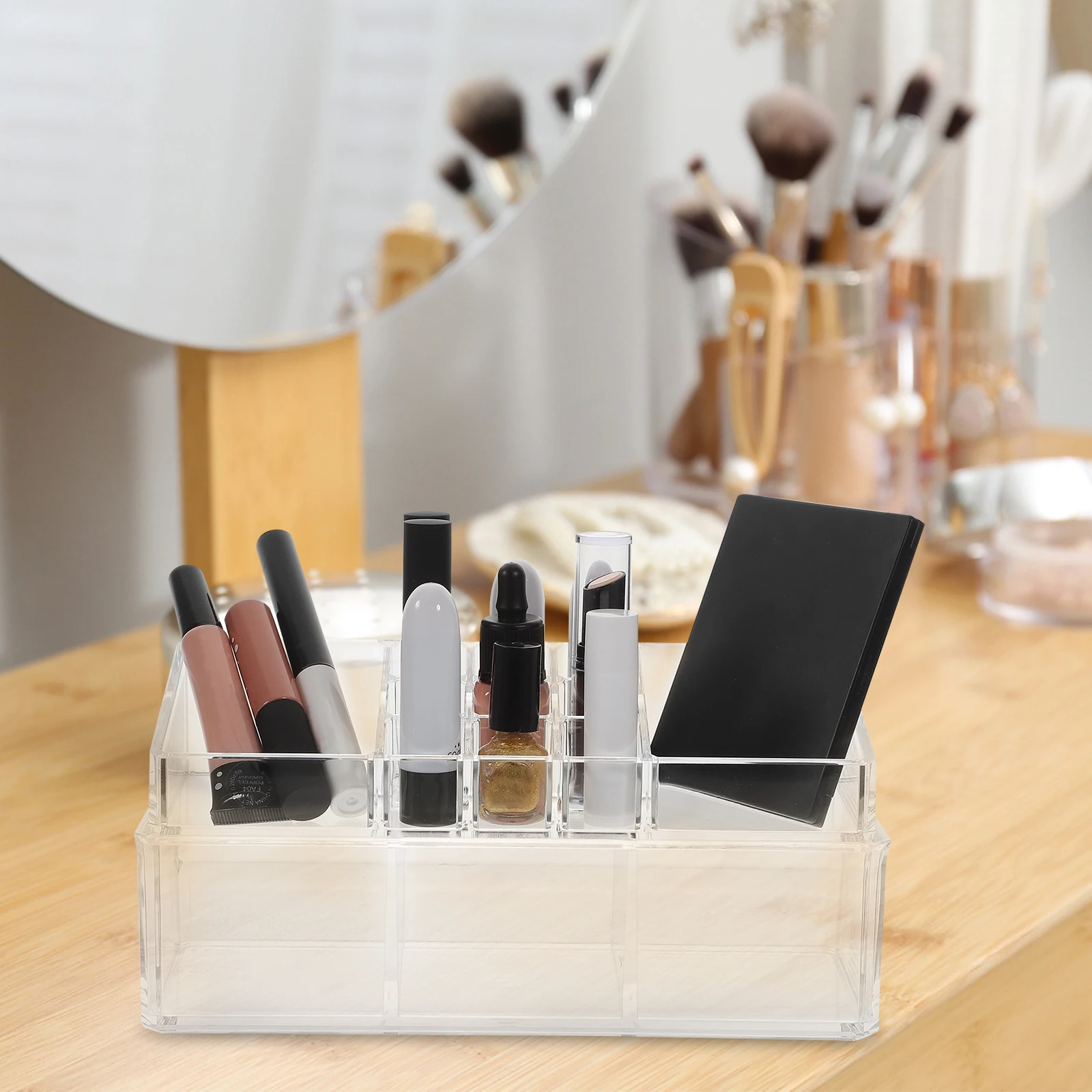 Display St Clear Desk ganiser Lipstick Storage Holder Transparent Box Premium Material Practical Design
Display St Clear Desk ganiser Lipstick Storage Holder Transparent Box Premium Material Practical Design