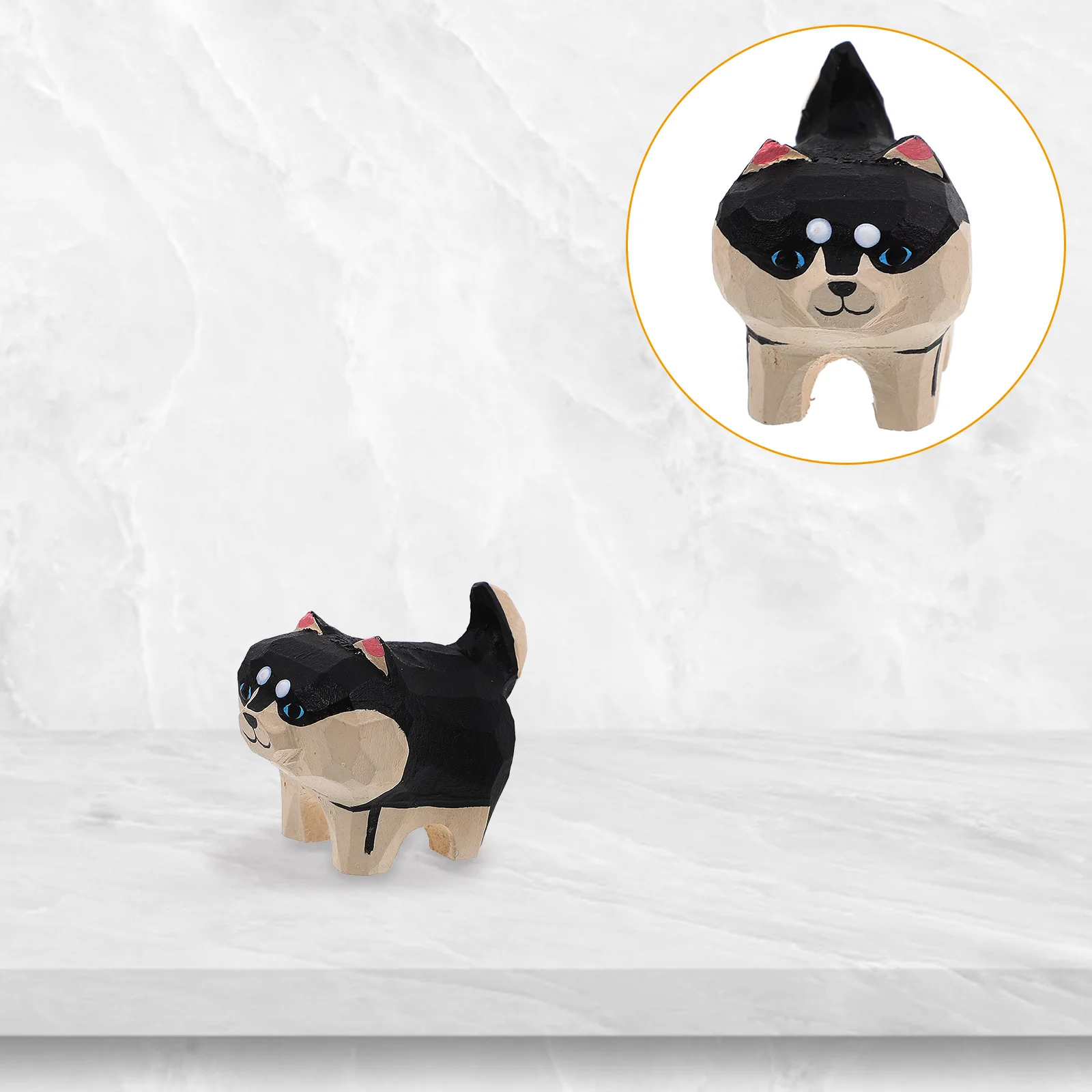 Adorable Wood Dog Statue Miniature Puppy Figure for Living Room Bedroom Cabinet Decor Natural Wood Craft
Adorable Wood Dog Statue Miniature Puppy Figure for Living Room Bedroom Cabinet Decor Natural Wood Craft