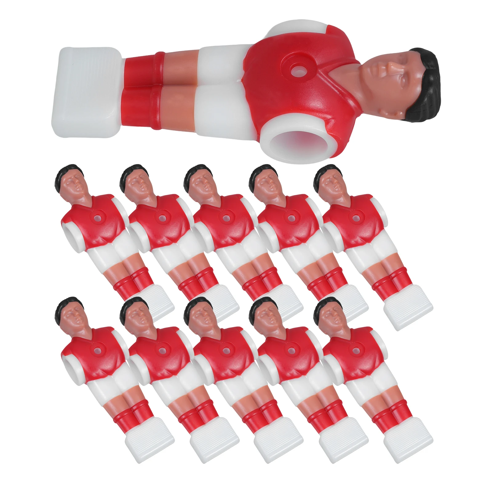 11 Pcs Foosball Replacement Players Plastic Table Soccer Player Toys Standard Size Game Supplies Football Figures
11 Pcs Foosball Replacement Players Plastic Table Soccer Player Toys Standard Size Game Supplies Football Figures