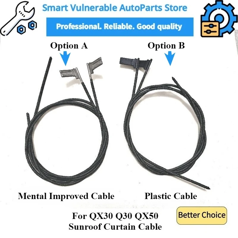 912501A69A sunroof bracket cabble curtain sunshade cable FOR Infiniti QX30 QX50 Q30 2017 2018 2019 Infiniti 2016 912501A69A
912501A69A sunroof bracket cabble curtain sunshade cable FOR Infiniti QX30 QX50 Q30 2017 2018 2019 Infiniti 2016 912501A69A