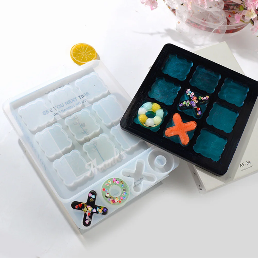 DIY Silicone Mold Epoxy Chess Rectangle Crystal Drip Toe Game Craft Supplies Flexible Durable Reusable Smooth Surface
DIY Silicone Mold Epoxy Chess Rectangle Crystal Drip Toe Game Craft Supplies Flexible Durable Reusable Smooth Surface