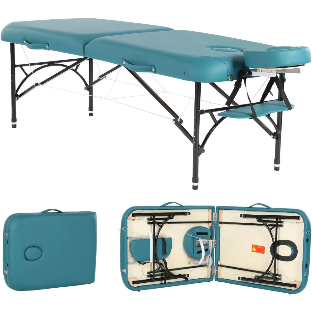 28-inch Wide Double-fold Portable Lightweight Massage Bed with Aluminum Alloy Legs (2.56-inch Thick Foam Padding)
28-inch Wide Double-fold Portable Lightweight Massage Bed with Aluminum Alloy Legs (2.56-inch Thick Foam Padding)