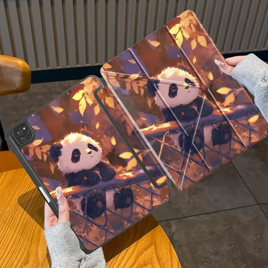 Autumn Panda Tablet Case For iPad Mini 6 7 Air 4 5 M3 M2 M4 11inch Pro 2025 Pro 11th 10th 9th 8th 7th 12.9inch Holder Cover
Autumn Panda Tablet Case For iPad Mini 6 7 Air 4 5 M3 M2 M4 11inch Pro 2025 Pro 11th 10th 9th 8th 7th 12.9inch Holder Cover
