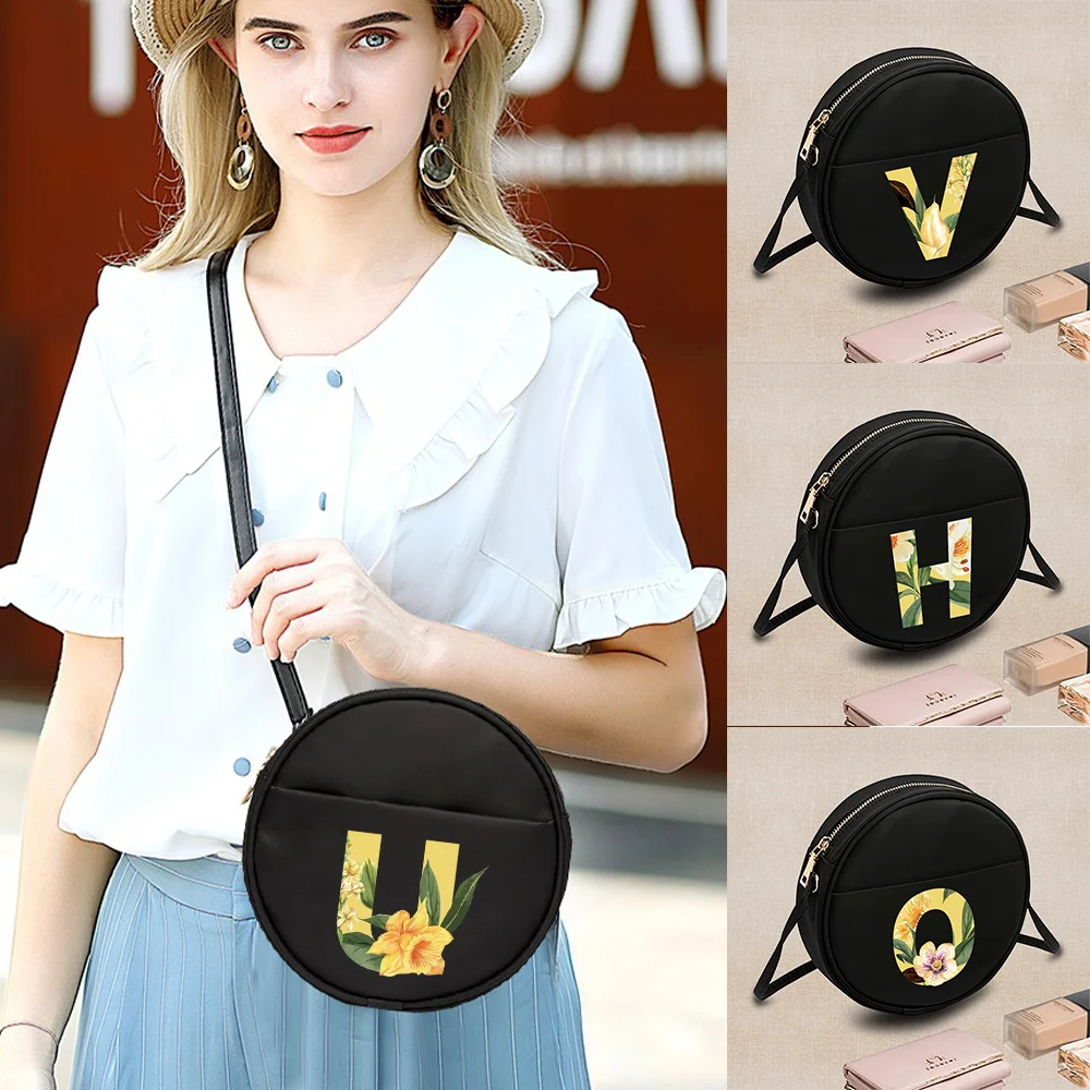 2022 Fashion Women Round Crossbody Bag Pattern Letter Printed Ladies Small Messenger Shoulder Bag Small Coin Purse Handbags
2022 Fashion Women Round Crossbody Bag Pattern Letter Printed Ladies Small Messenger Shoulder Bag Small Coin Purse Handbags