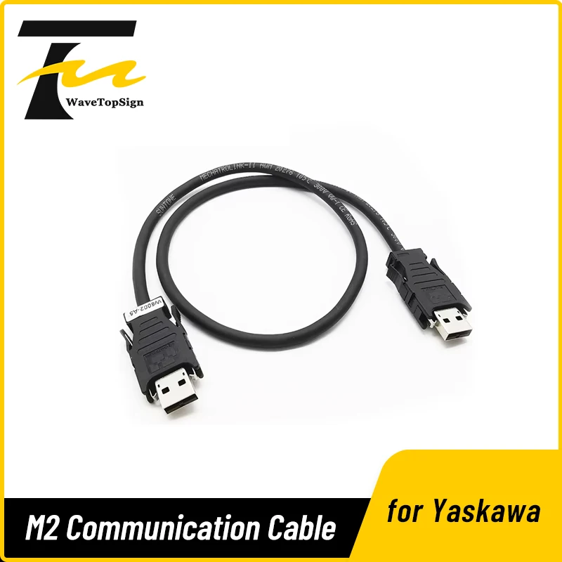 WaveTopSign Servo Motor Driver M2 Communication Cable JEPMC-W6002-A5-01-E JEPMC-W6002-A5-03-E JEPMC-W6002-A5-05-E for Yaskawa
WaveTopSign Servo Motor Driver M2 Communication Cable JEPMC-W6002-A5-01-E JEPMC-W6002-A5-03-E JEPMC-W6002-A5-05-E for Yaskawa