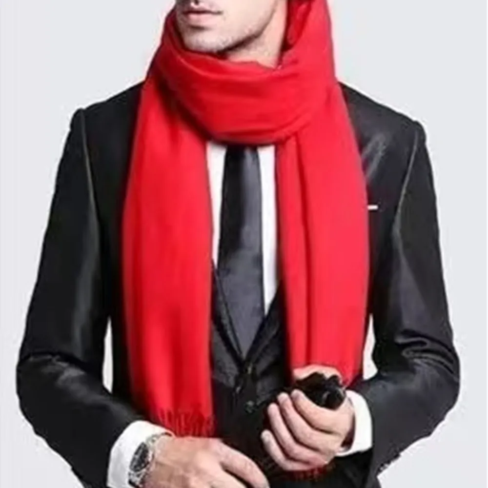 Imitation Cashmere Men Scarf Solid Color Autumn and Winter Scarves Casual Male Long Pashmian Shawls Tassel Warm Wrap
Imitation Cashmere Men Scarf Solid Color Autumn and Winter Scarves Casual Male Long Pashmian Shawls Tassel Warm Wrap