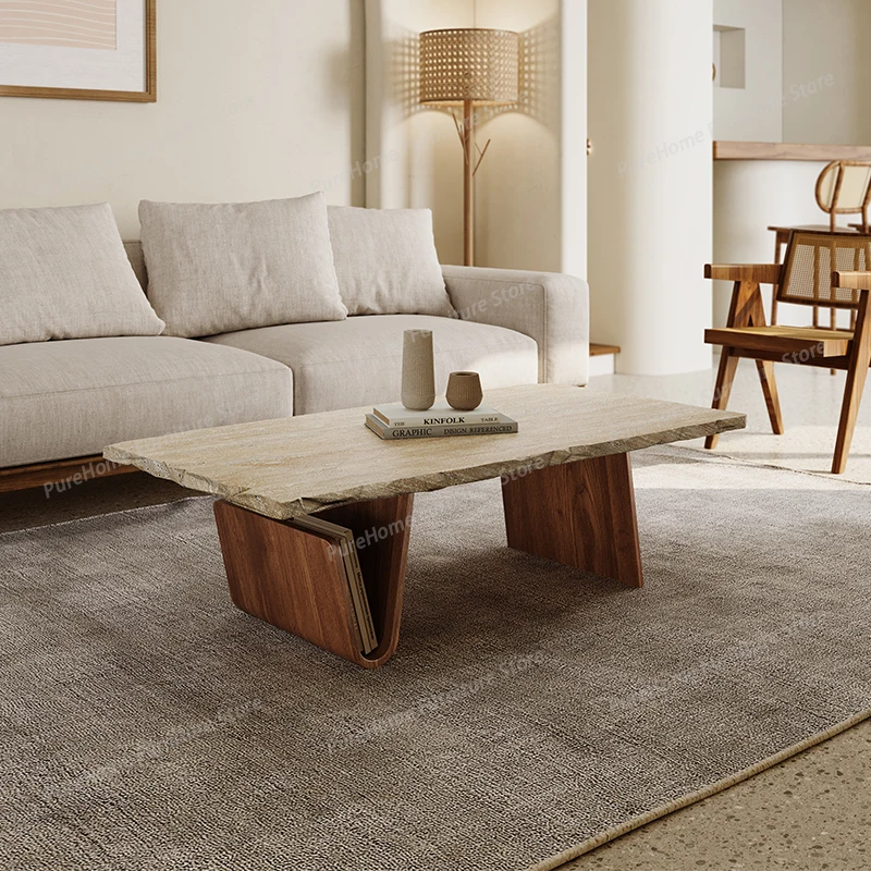 Travertine Modern Coffee Table Living Room Brown Nordic Center Side Table Luxury Stone Unique Mesa De Centro Sala Furniture
Travertine Modern Coffee Table Living Room Brown Nordic Center Side Table Luxury Stone Unique Mesa De Centro Sala Furniture