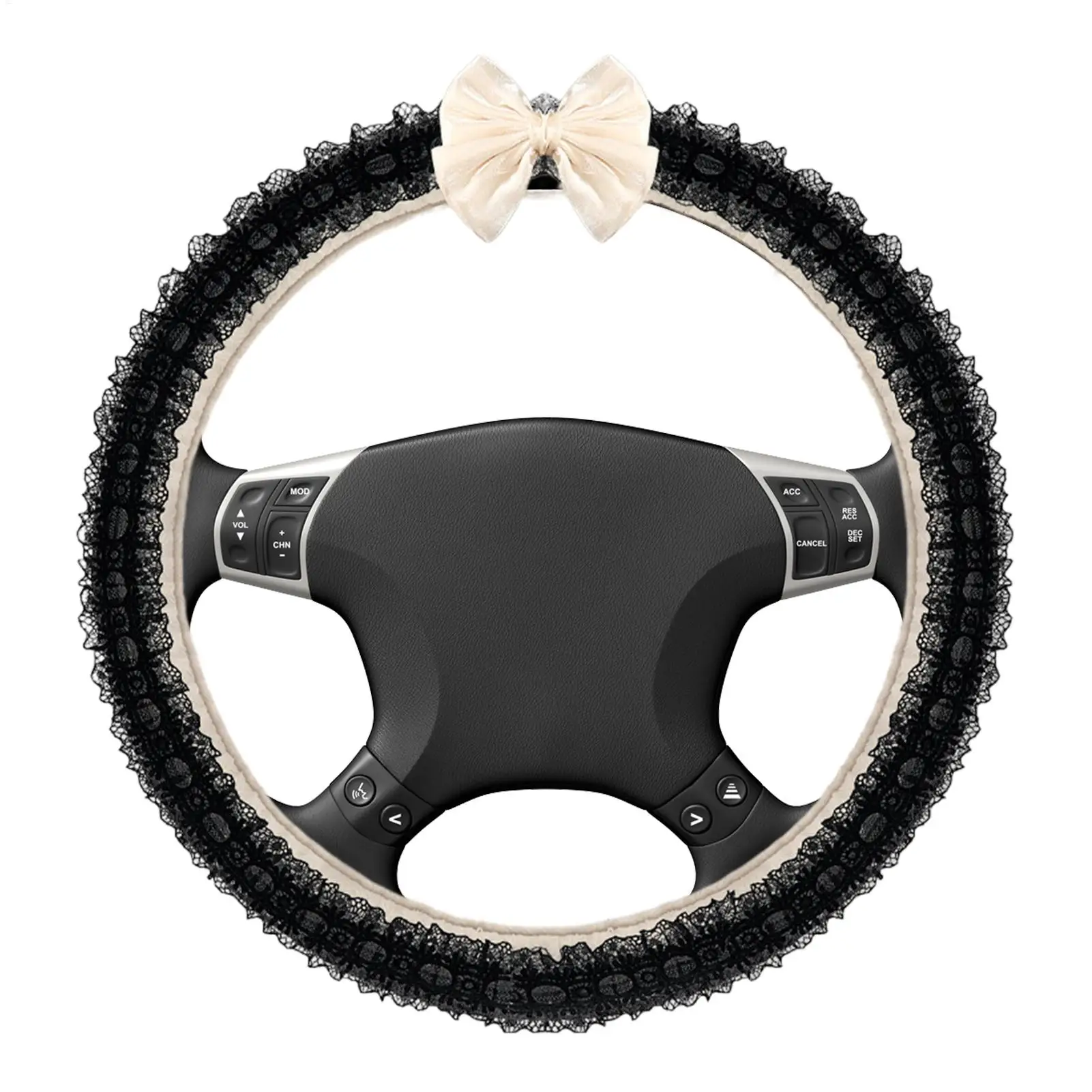 SUV Steering Wheel Covers for Women Lace Bowknot Cute NonSlip 15in Car Steering Wheel Cover for Women Girls Daily Commuting Long
SUV Steering Wheel Covers for Women Lace Bowknot Cute NonSlip 15in Car Steering Wheel Cover for Women Girls Daily Commuting Long