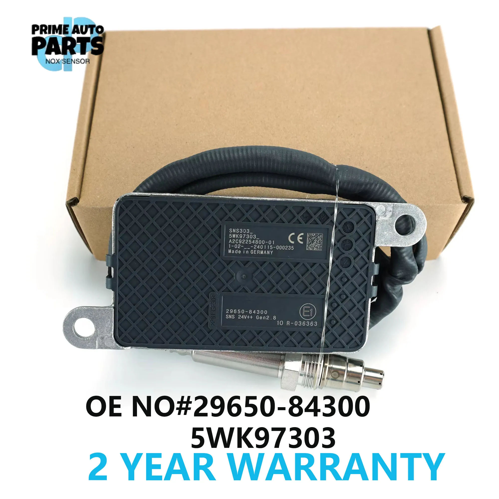 29650-84300 5WK97303 5WK9 7303 2965084300 Nitrogen Oxide Sensor 24V For Hyundai Truck Nox Sensor
29650-84300 5WK97303 5WK9 7303 2965084300 Nitrogen Oxide Sensor 24V For Hyundai Truck Nox Sensor