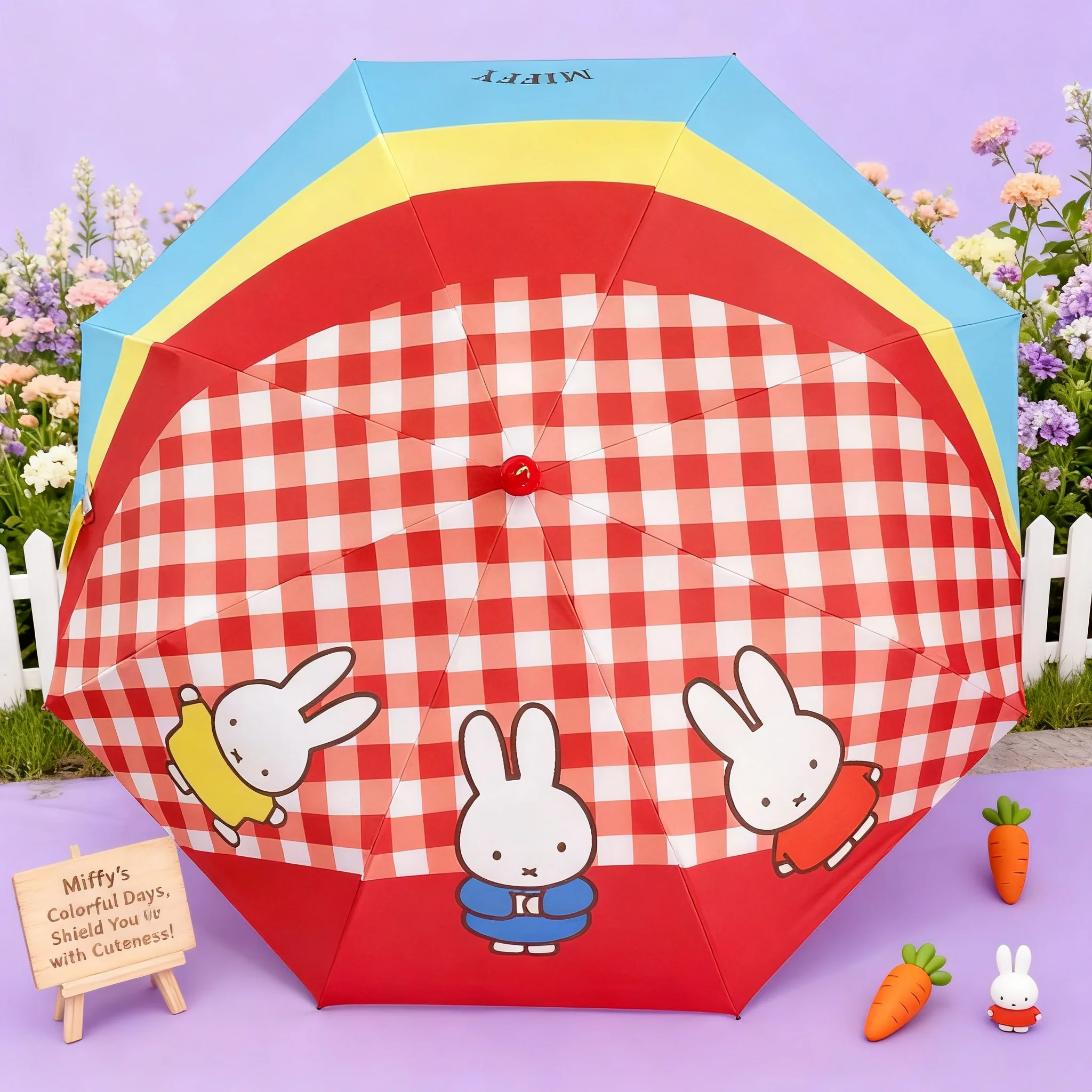 MIFFY Original Kawaii Cartoon Rabbit Umbrella Creative Red Boots Printing Sunshade Cute Girl Festival Summer Gift Idea Sunshade
MIFFY Original Kawaii Cartoon Rabbit Umbrella Creative Red Boots Printing Sunshade Cute Girl Festival Summer Gift Idea Sunshade