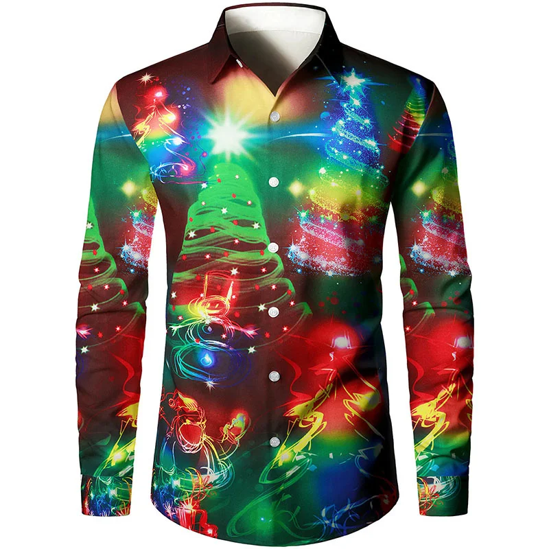 Happy New Year Graphic 3d Long Sleeve Shirts For Men Clothes Winter Hip Hop Unisex Shirt Santa Claus Button Man Xmas Tops
Happy New Year Graphic 3d Long Sleeve Shirts For Men Clothes Winter Hip Hop Unisex Shirt Santa Claus Button Man Xmas Tops