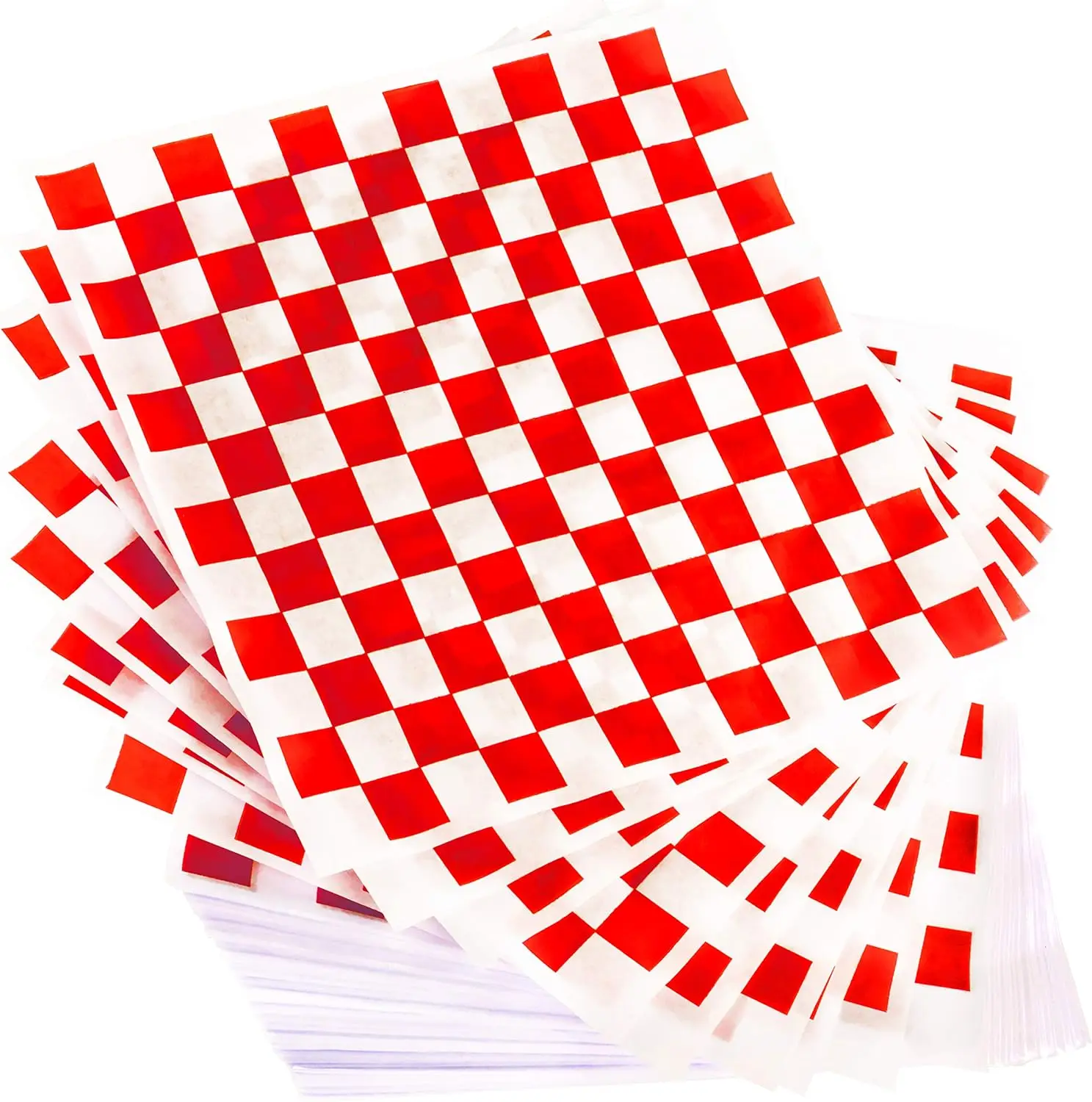 Extra Large, Grease Resistant Red Checkered Sandwich Liner 300 Sheet Pack. Microwave Safe 15x15 in Wax Paper Deli Wrap f
Extra Large, Grease Resistant Red Checkered Sandwich Liner 300 Sheet Pack. Microwave Safe 15x15 in Wax Paper Deli Wrap f