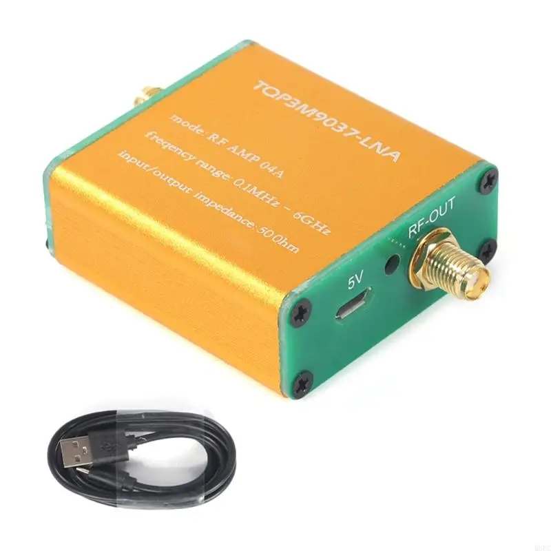 Low Noise Amplifier with Wide Frequency Ranging from 0.1MHz to 6GHz Preamplifier Module for Home Use
Low Noise Amplifier with Wide Frequency Ranging from 0.1MHz to 6GHz Preamplifier Module for Home Use