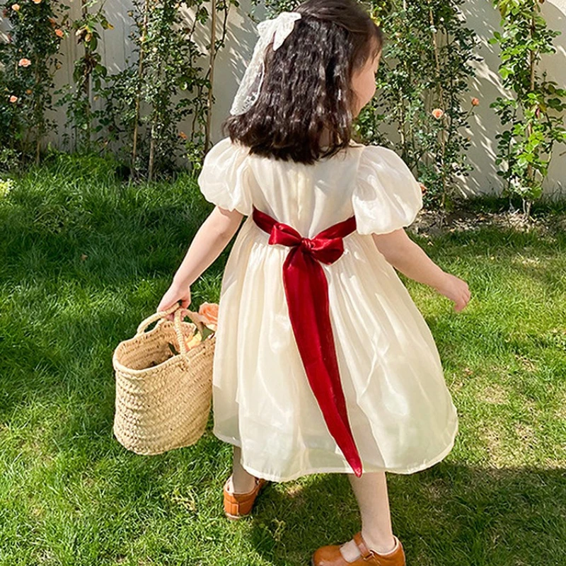 Yarn Dress Solid Color Simple Cute Sweet Korean 2025 Summer New Bubble Sleeve Temperament Princess Dress
Yarn Dress Solid Color Simple Cute Sweet Korean 2025 Summer New Bubble Sleeve Temperament Princess Dress