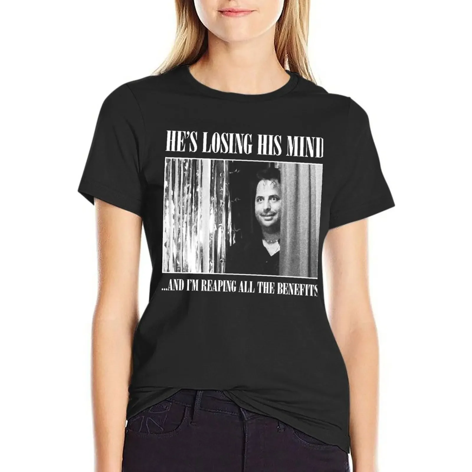 The Wedding Singer Reaping All The Benefits T-shirt Female clothing Short sleeve tee western t-shirt dress for Women
The Wedding Singer Reaping All The Benefits T-shirt Female clothing Short sleeve tee western t-shirt dress for Women