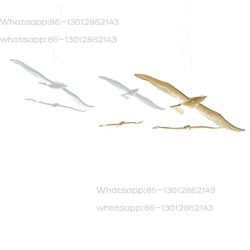 Hotel shopping mall atrium creative pendant pendant modern seagull air pendant home living room ceiling decoration
Hotel shopping mall atrium creative pendant pendant modern seagull air pendant home living room ceiling decoration