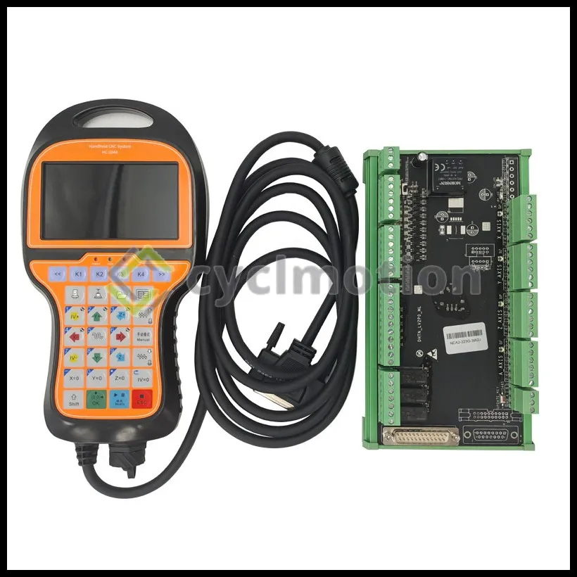 Cyclmotion CNC handheld engraving numerical control system HC-20XX 3/4axis engraving and milling machine handheld control system
Cyclmotion CNC handheld engraving numerical control system HC-20XX 3/4axis engraving and milling machine handheld control system
