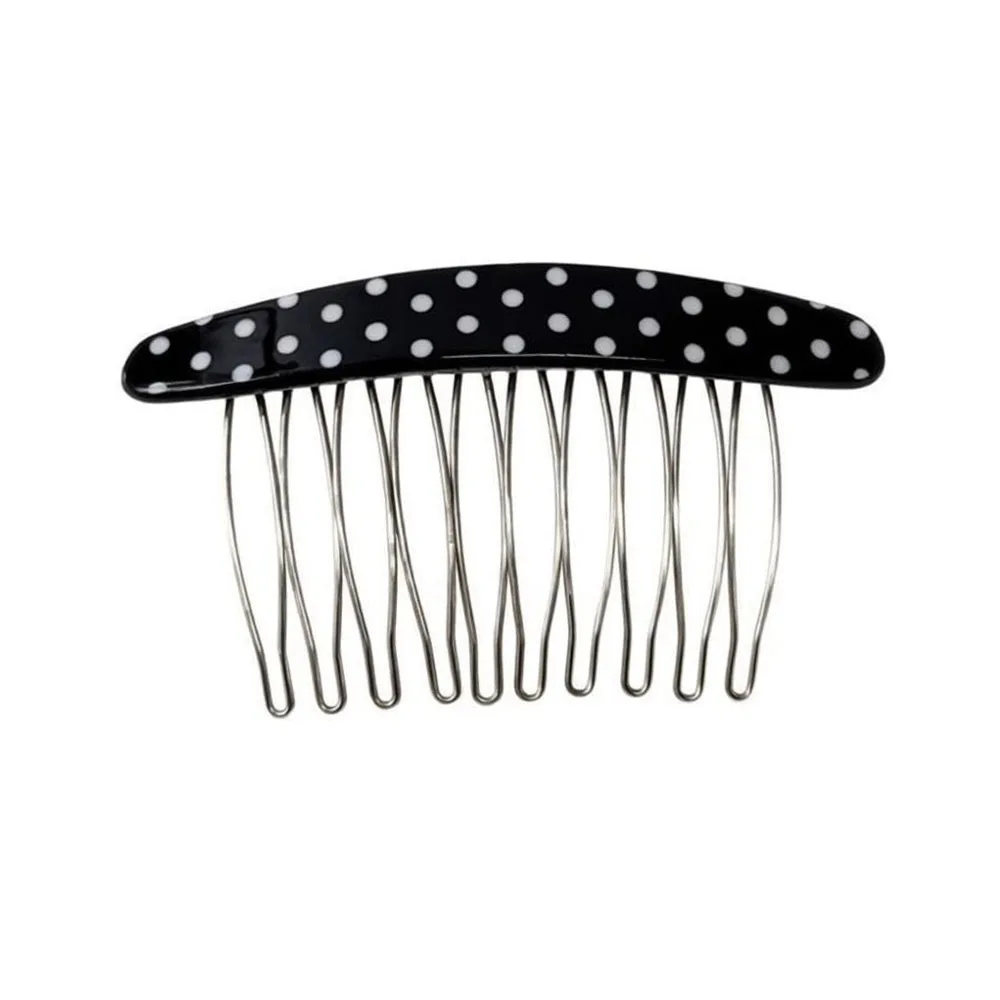 New Polka Dot Hair Combs Non-Slip Headwears Comb Clip Hair Side Combs for Princess Hair Accessories
New Polka Dot Hair Combs Non-Slip Headwears Comb Clip Hair Side Combs for Princess Hair Accessories
