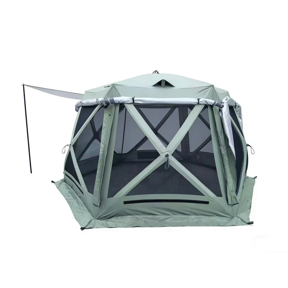 Large Space Outdoor Camping Sunshade Tent Cool Summer Portable Pop-Up Instant Tent Oxford Waterproof 2000-3000mm 330x285x180cm
Large Space Outdoor Camping Sunshade Tent Cool Summer Portable Pop-Up Instant Tent Oxford Waterproof 2000-3000mm 330x285x180cm