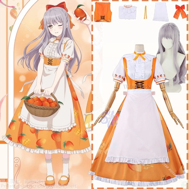 Anime Bangdream Cosplay Dessert Heaven Costume Yukina Minato Kawaii Japanese Jirai Kei Girls Orange Dress Sweet Lolita Halloween
Anime Bangdream Cosplay Dessert Heaven Costume Yukina Minato Kawaii Japanese Jirai Kei Girls Orange Dress Sweet Lolita Halloween