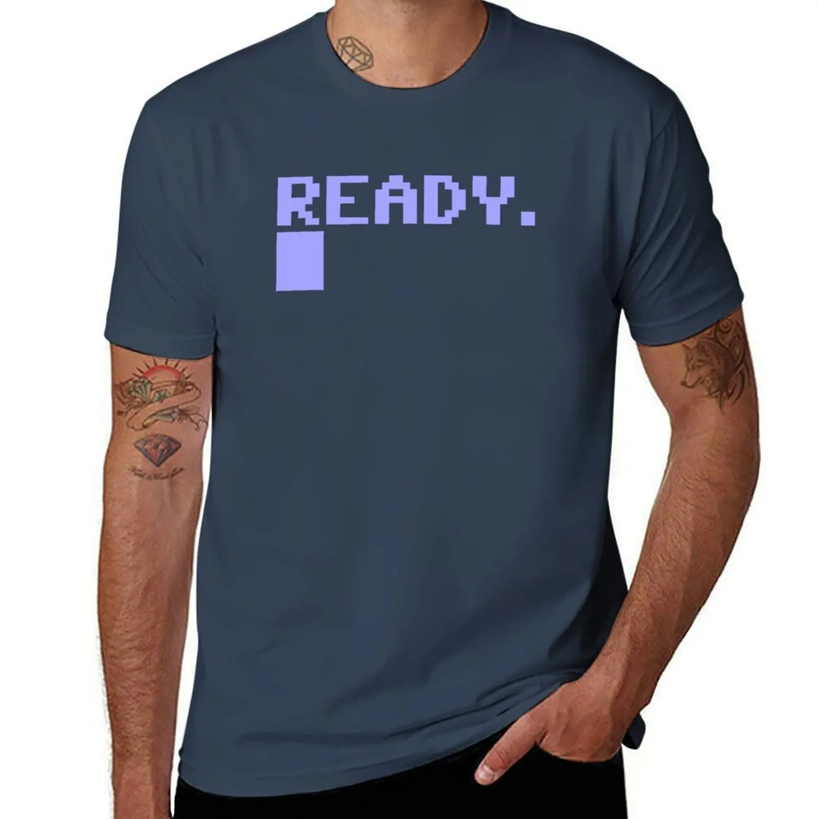 Commodore C64 Ready T-Shirt croswit shirt man new gifts and t-shirts Men's t-shirts
Commodore C64 Ready T-Shirt croswit shirt man new gifts and t-shirts Men's t-shirts