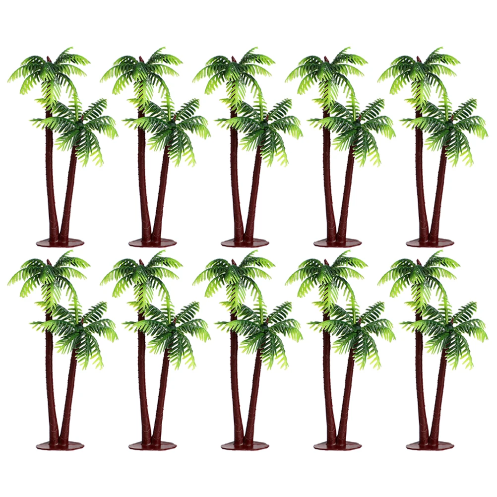 30pcs Miniature Coconut Tree Decor Plastic Palm Trees For Aquarium Fish Tank Sand Table Diy Landscaping Ornament Simulation
30pcs Miniature Coconut Tree Decor Plastic Palm Trees For Aquarium Fish Tank Sand Table Diy Landscaping Ornament Simulation