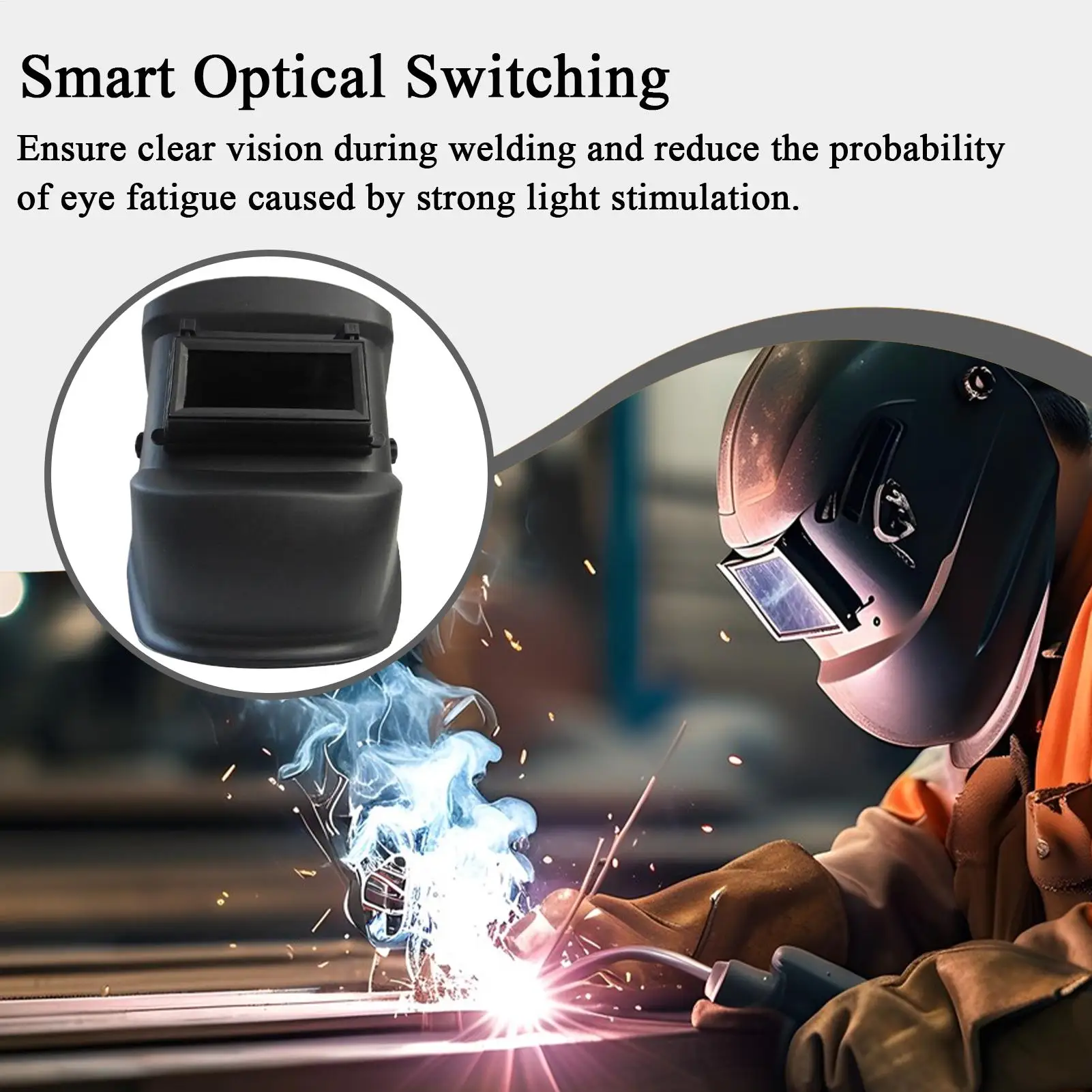 Сварочный шлем, автоматический затемняющий дышащий трубопровод, сварочный колпак, паяльное оборудование для ремонта, металлообработки, промышленной пайки
Сварочный шлем, автоматический затемняющий дышащий трубопровод, сварочный колпак, паяльное оборудование для ремонта, металлообработки, промышленной пайки