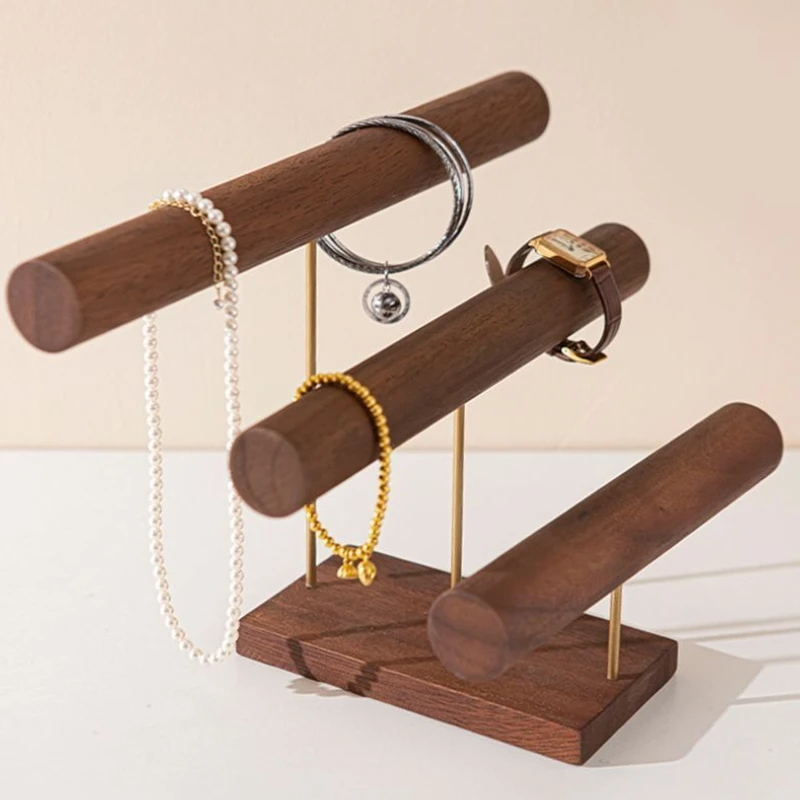 Retro Wooden Jewelry Display Stand Counter Necklace Bracelet Display Storage Rack Women's Multilayer Trinket Organizer Shelf
Retro Wooden Jewelry Display Stand Counter Necklace Bracelet Display Storage Rack Women's Multilayer Trinket Organizer Shelf