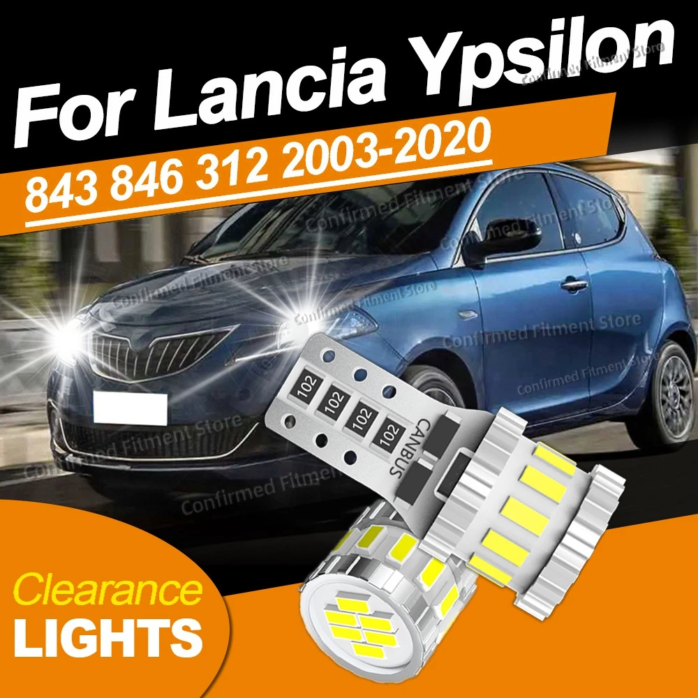 For Lancia Ypsilon Delta Thema Voyager Musa Phedra Thesis Lybra Kappa Zeta 2Pcs High Quality W5W T10 LED Clearance Light Canbus
For Lancia Ypsilon Delta Thema Voyager Musa Phedra Thesis Lybra Kappa Zeta 2Pcs High Quality W5W T10 LED Clearance Light Canbus