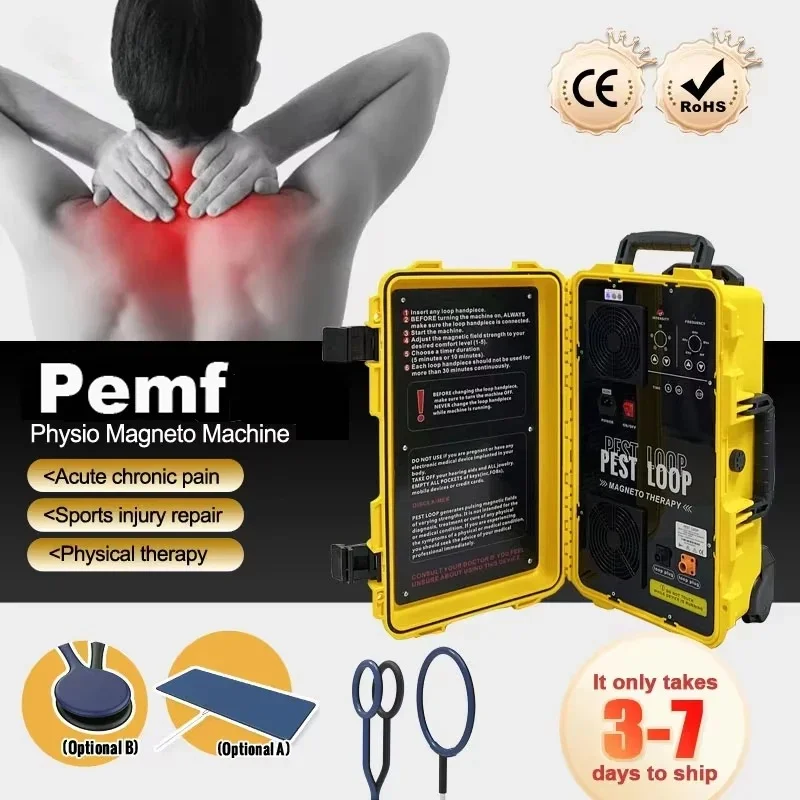 Pemf Magnetic Therapy Device Mat Physio Magneto Therapy Machine Pemf Loop Devices Pain Relief Sport Injuries Rehabilitating
Pemf Magnetic Therapy Device Mat Physio Magneto Therapy Machine Pemf Loop Devices Pain Relief Sport Injuries Rehabilitating