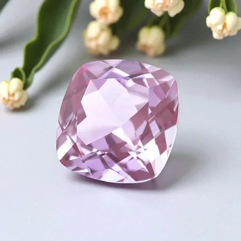 TOP Lab Grown Alexandrite Square Cushion Cut Change Color Stone Charms for DIY Jewelry Making With AGL Certificate
TOP Lab Grown Alexandrite Square Cushion Cut Change Color Stone Charms for DIY Jewelry Making With AGL Certificate