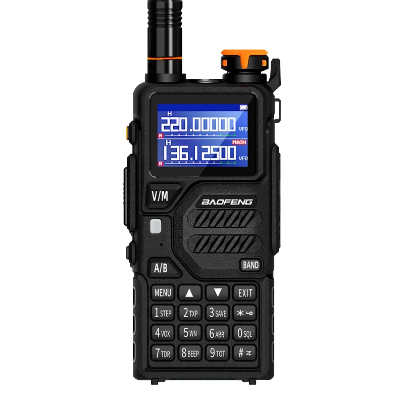 Baofeng BF-k5plus УФ-многоступенчатая передача и прием Высокомощный беспроводной передатчик дальнего действия Профессиональная рация
Baofeng BF-k5plus УФ-многоступенчатая передача и прием Высокомощный беспроводной передатчик дальнего действия Профессиональная рация
