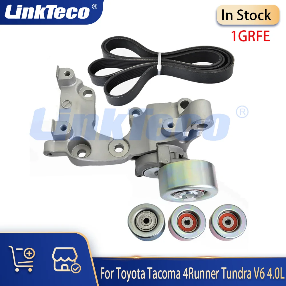 Engine Timing Drive Belt Tensioner Idler Pully Kit Fit 4.0 T L V6 GAS 1GR-FE For 03-09 Toyota Tacoma 4Runner Tundra 4.0L 1GR FE
Engine Timing Drive Belt Tensioner Idler Pully Kit Fit 4.0 T L V6 GAS 1GR-FE For 03-09 Toyota Tacoma 4Runner Tundra 4.0L 1GR FE