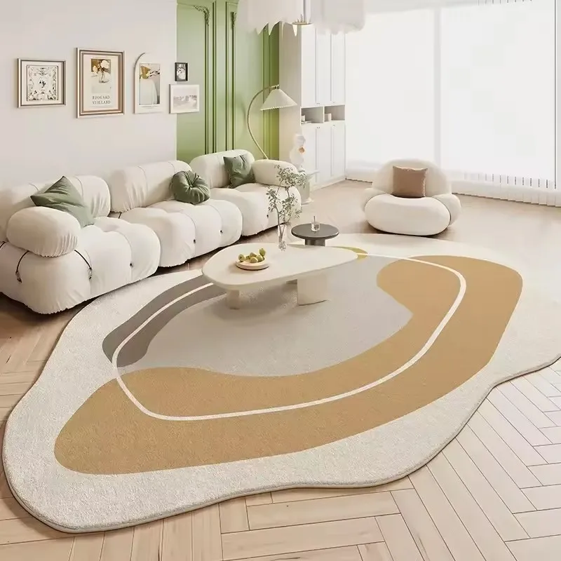 Luxury Imitation Cashmere Cream Style Carpet - Irregular Shaped Bedside Rug for Living Room And Bedroom Green Light Home Decor
Luxury Imitation Cashmere Cream Style Carpet - Irregular Shaped Bedside Rug for Living Room And Bedroom Green Light Home Decor
