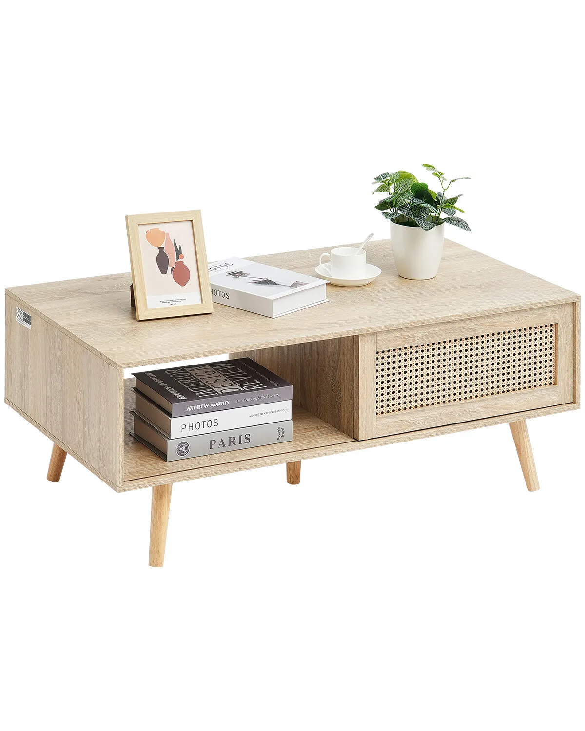 Rattan Coffee Table Natural Wood Side End Tea Table 2 Storage Drawers
Rattan Coffee Table Natural Wood Side End Tea Table 2 Storage Drawers