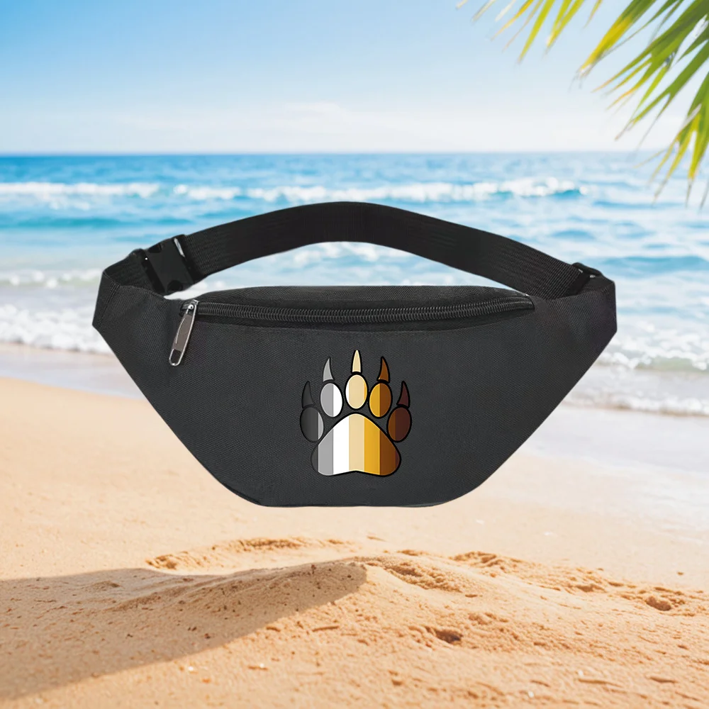 Bear Paw Pride LGBT Symbol Fashionable Unique Design Waist Backpack Crossbody Chest Bag Street Casual Sporty Simple Printed Desi
Bear Paw Pride LGBT Symbol Fashionable Unique Design Waist Backpack Crossbody Chest Bag Street Casual Sporty Simple Printed Desi