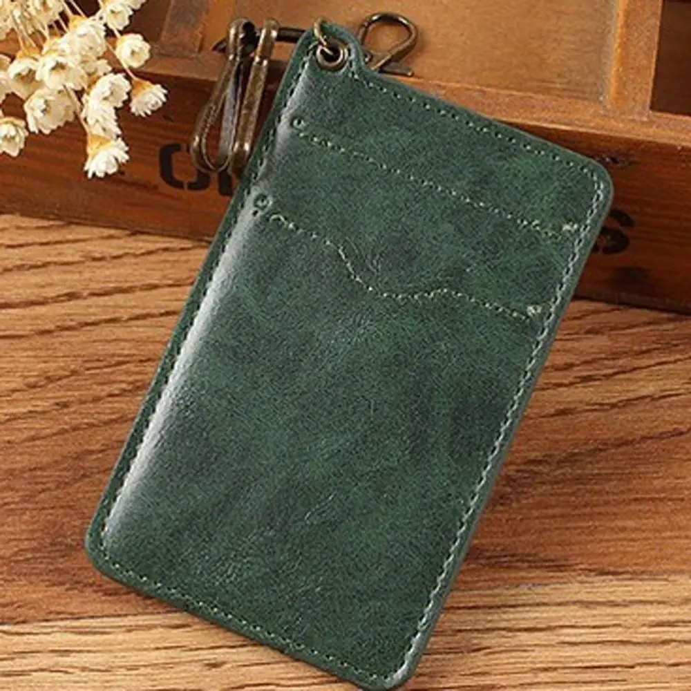 Portable Men Bank Card Thin Access Control Card Double Sided Badge Case Keychain Card Holder Case Bag
Portable Men Bank Card Thin Access Control Card Double Sided Badge Case Keychain Card Holder Case Bag