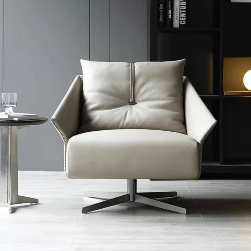 Nordic sofa chair modern apartment living room lounge chair recliner leather chair A068
Nordic sofa chair modern apartment living room lounge chair recliner leather chair A068