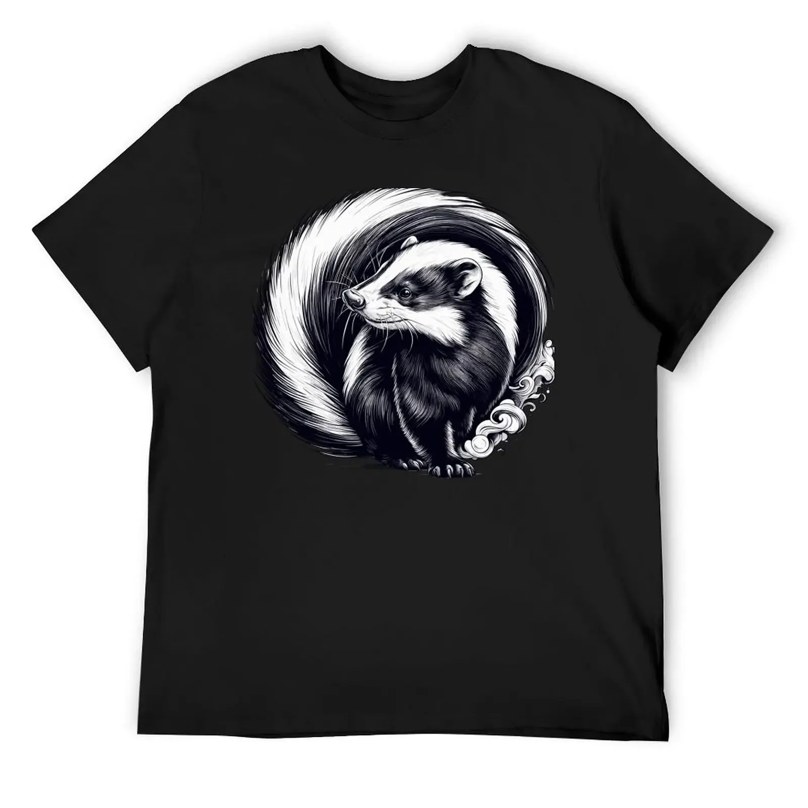 Skunk illustration T-Shirt quick drying tees custom t shirt customs design your own t shirts for men graphic
Skunk illustration T-Shirt quick drying tees custom t shirt customs design your own t shirts for men graphic