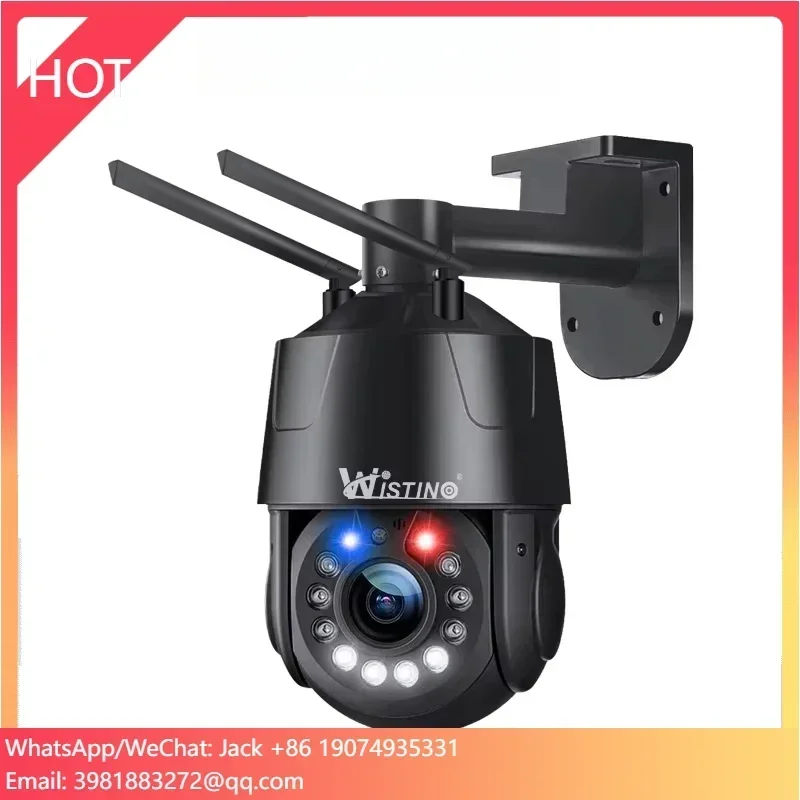 Wistino 8MP Outdoor 99X Zoom UHD PTZ Camera Motion Detection Color Night Vision Metal Dome Wifi Security Camera
Wistino 8MP Outdoor 99X Zoom UHD PTZ Camera Motion Detection Color Night Vision Metal Dome Wifi Security Camera