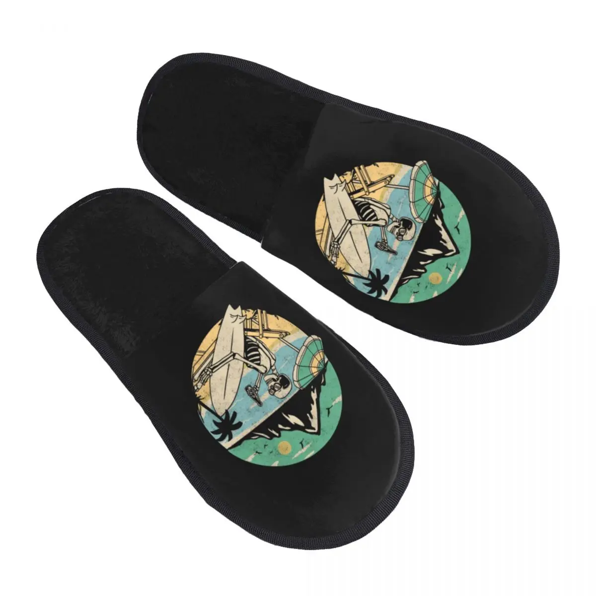 Custom Print Women Summer Beach Surfer Skull House Slippers Soft Warm Surfing Memory Foam Fluffy Slipper Indoor Outdoor Shoes
Custom Print Women Summer Beach Surfer Skull House Slippers Soft Warm Surfing Memory Foam Fluffy Slipper Indoor Outdoor Shoes