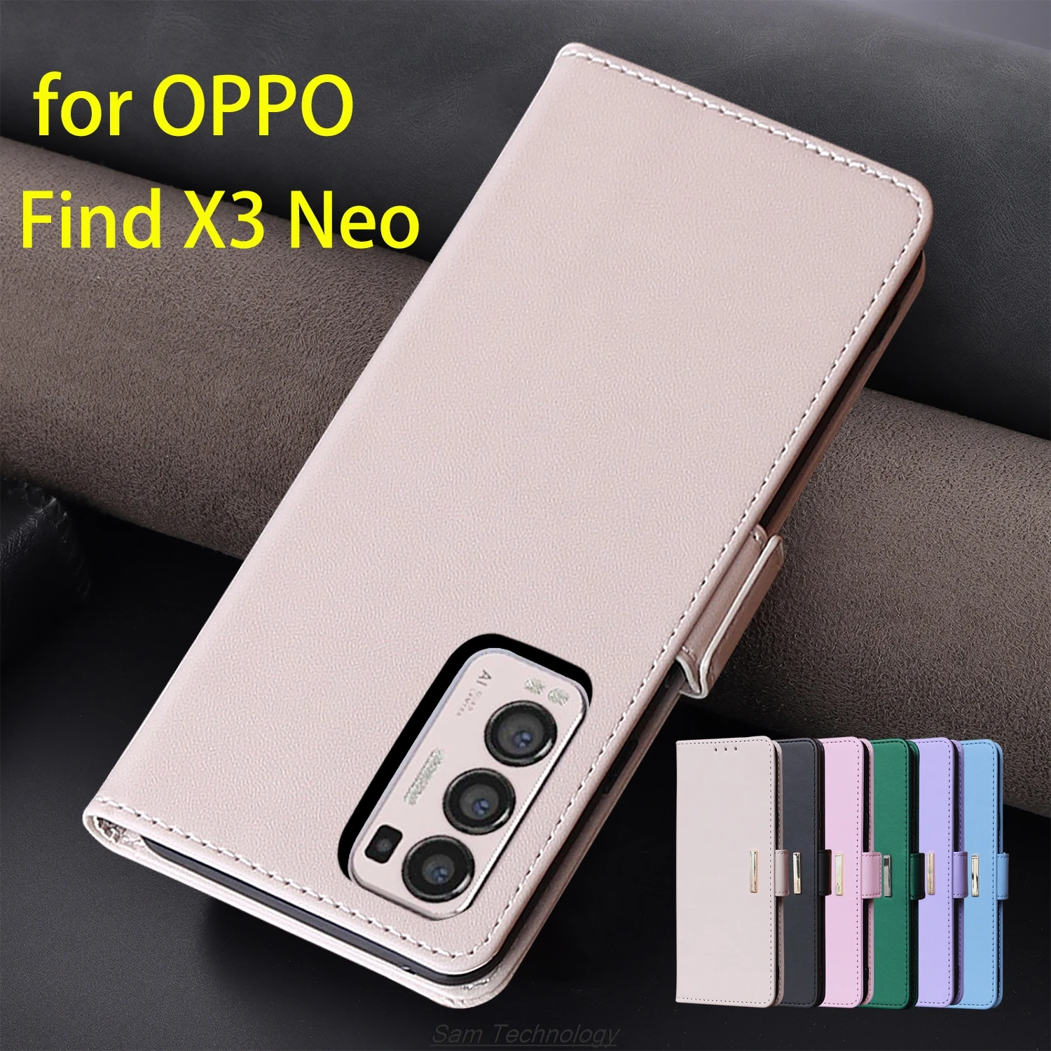 Кожаный чехол с магнитной пряжкой для OPPO Find X3 Neo 6,55 дюйма, кошелек с RFID-блокировкой, откидная крышка, женский простой чехол Capa Fundas Coque
Кожаный чехол с магнитной пряжкой для OPPO Find X3 Neo 6,55 дюйма, кошелек с RFID-блокировкой, откидная крышка, женский простой чехол Capa Fundas Coque