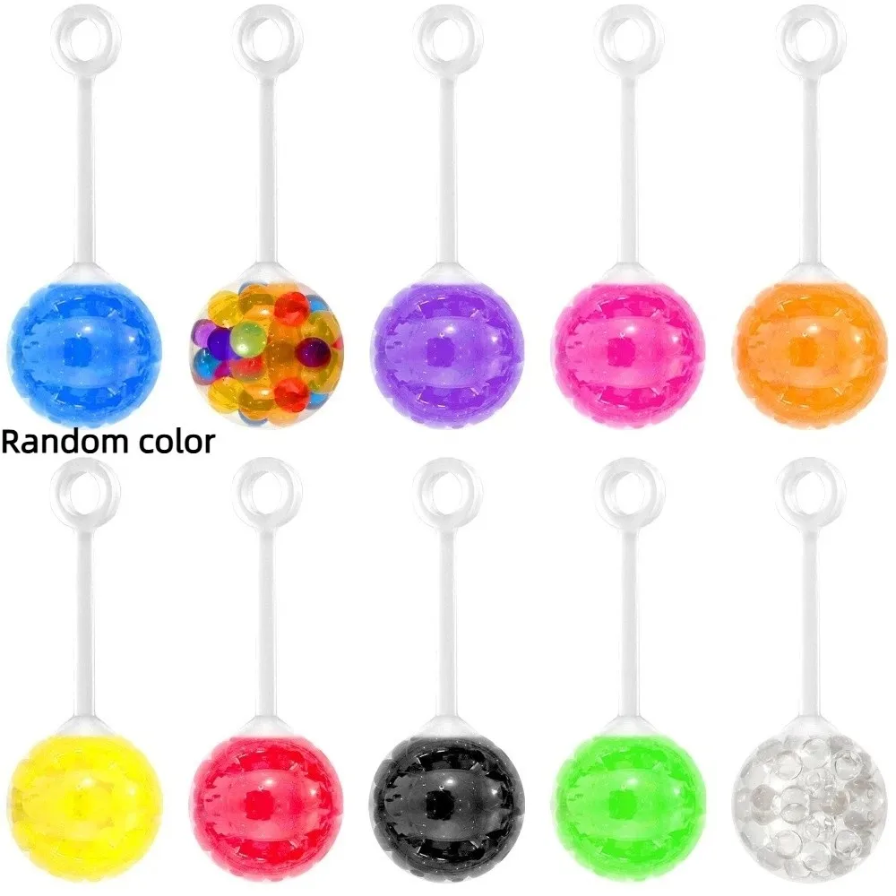 10PC Fun TPR Finger Bounce Balls with Rope Yo-Yo Water Bead Jumping Balls Multi-color Squeeze Sensory Toys Party
10PC Fun TPR Finger Bounce Balls with Rope Yo-Yo Water Bead Jumping Balls Multi-color Squeeze Sensory Toys Party