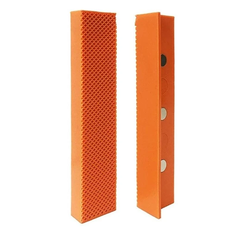 652F TPU Vise Jaw Covers Liners Inserts To Prevent Scratches Dents On Workpieces For Professional Technicians 1 Pair
652F TPU Vise Jaw Covers Liners Inserts To Prevent Scratches Dents On Workpieces For Professional Technicians 1 Pair