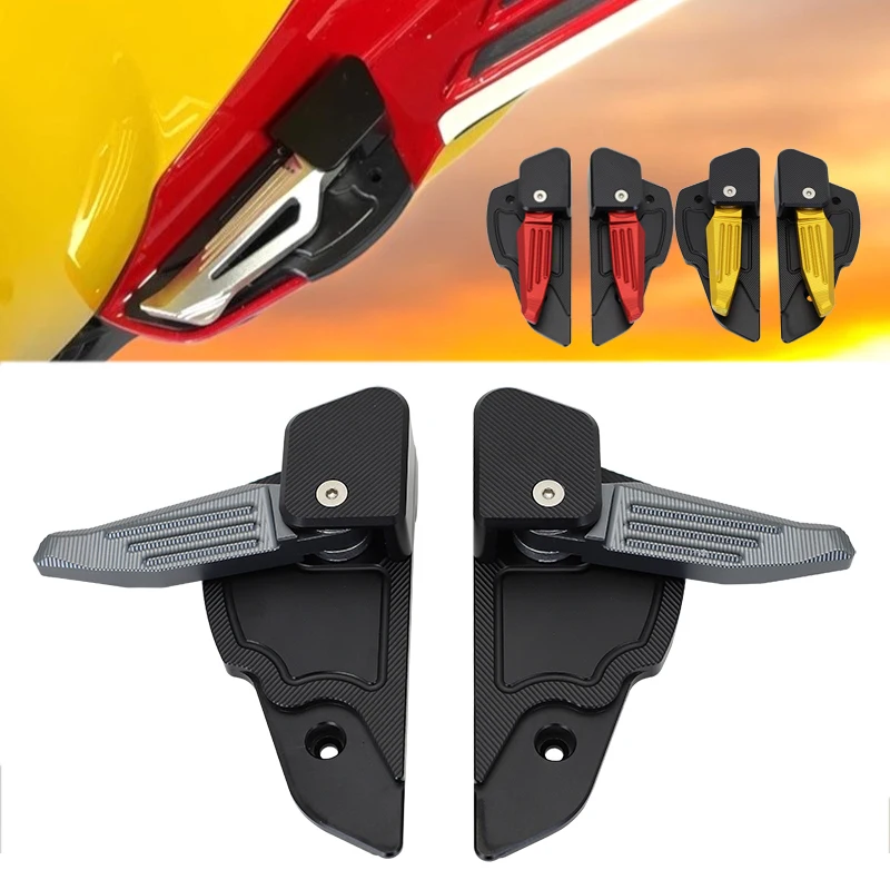 Aluminum Rear Seat Passenger Foot Pedal Motorcycle Footpegs Pedals Cover Pad For Vespa Sprint Primavera 50 125 150 Motorcycle
Aluminum Rear Seat Passenger Foot Pedal Motorcycle Footpegs Pedals Cover Pad For Vespa Sprint Primavera 50 125 150 Motorcycle