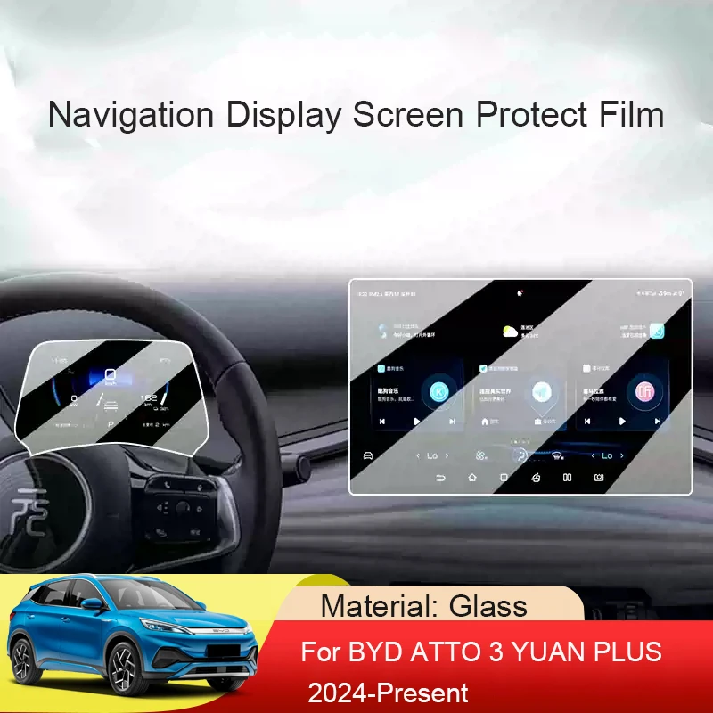 Car GPS Navigation Screen Protect Tempered Film Auto Dashboard Display Sticker Accessories For BYD ATTO 3 YUAN PLUS 2024-Present
Car GPS Navigation Screen Protect Tempered Film Auto Dashboard Display Sticker Accessories For BYD ATTO 3 YUAN PLUS 2024-Present