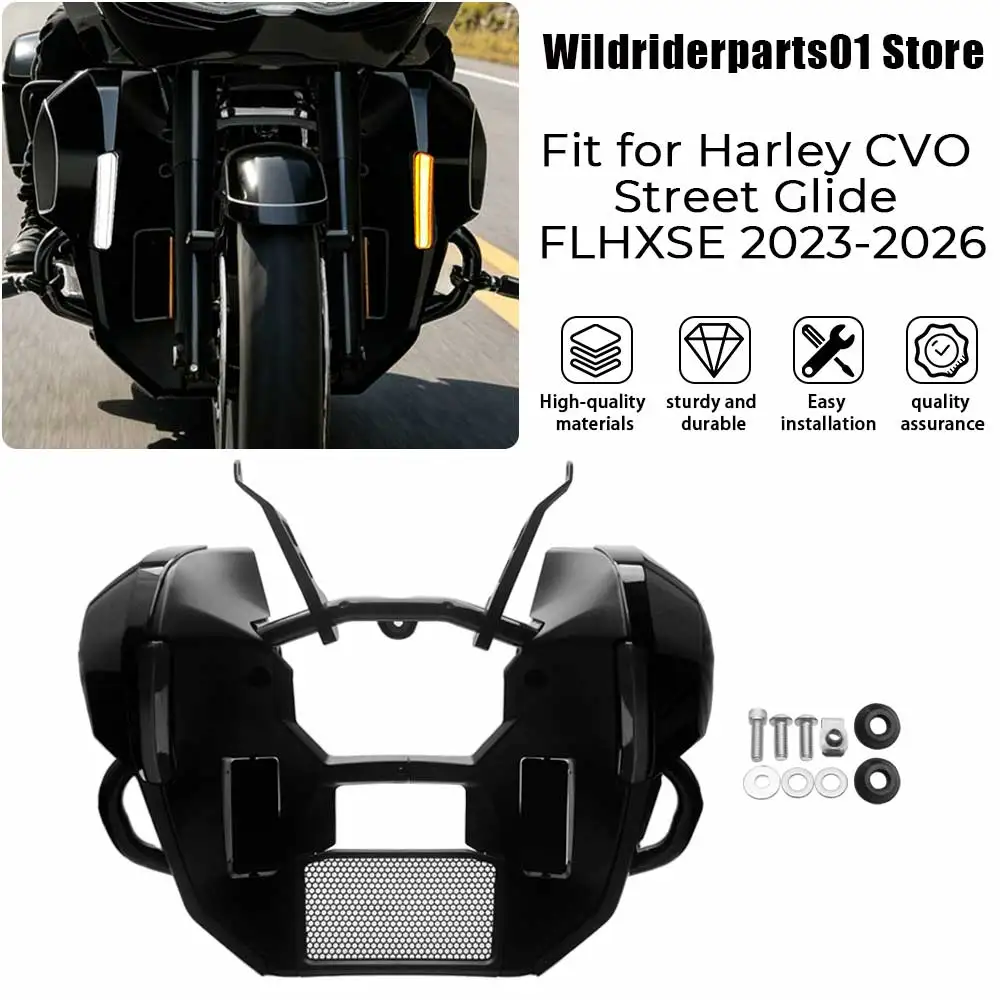 Fairing Lowers+Engine Guard+LED Lower+Fairing Accent Lights+Fairing Supports For Harley Street Glide FLHX 2024-2026 Motorcycle
Fairing Lowers+Engine Guard+LED Lower+Fairing Accent Lights+Fairing Supports For Harley Street Glide FLHX 2024-2026 Motorcycle
